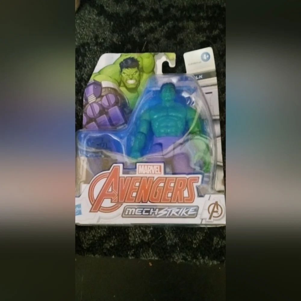 Marvel Avengers Mech Strike Hulk Action Figure - Green/Purple